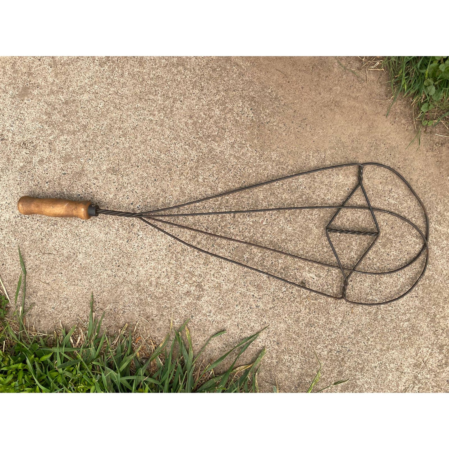 Antique Rustic Primitive Rug Beater