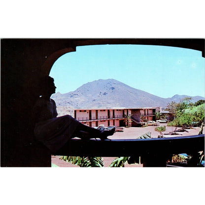 Hotel Miramar Guaymas Sonora Mexico Mountain View - Original Postcard TJ7-RP3
