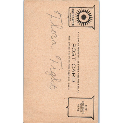 Mistress Mary Quite Contrary Original Postcard P1-14