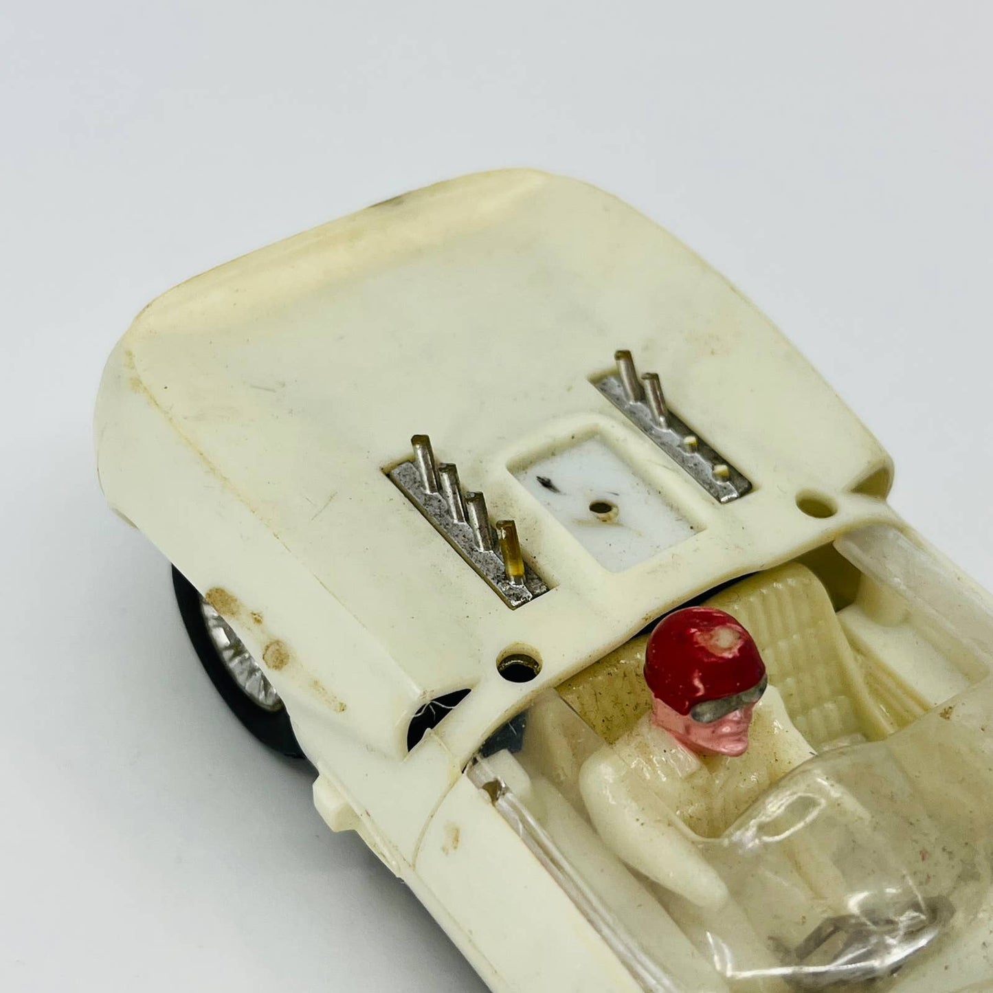 Vintage Toy Race Car Luck Mighty Mite #7 5” TE1