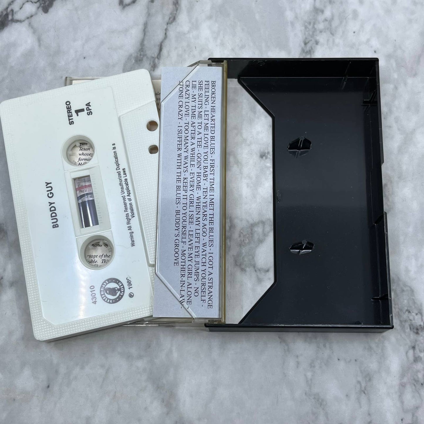 Buddy Guy - Stone Crazy Cassette Tape TJ6-84