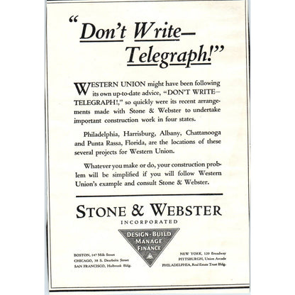 c1920 Harper's Magazine Ad - The Welte Philharmonic Residence Pipe Organ TF6-1