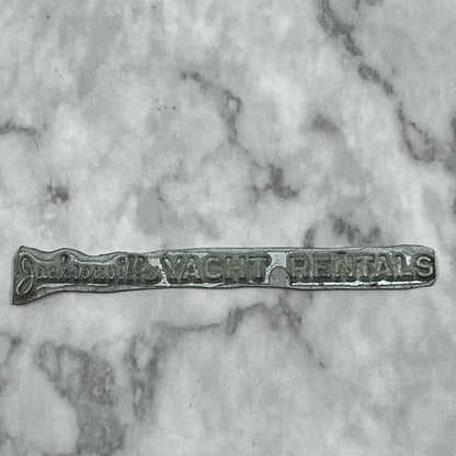 VTG Printing Letterpress Printers Block Plate Jacksonville Yacht Rentals TJ57