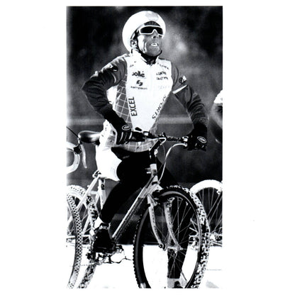 1988 Press Photo US National Cyclo-Cross Championship Plymouth Frank Auker AD3