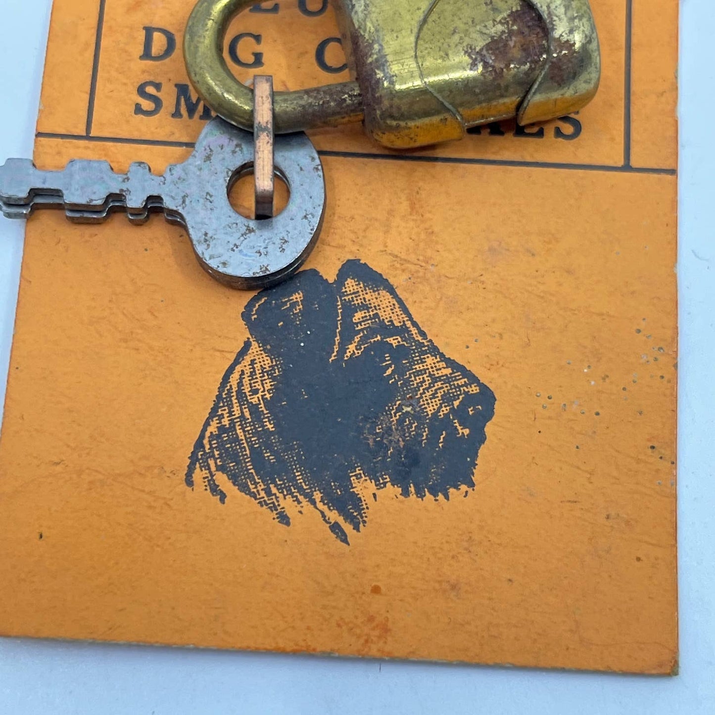 Vintage NOS Padlock For Golf Bags Luggage Dog Collars Small Boxes w/ Keys SD6