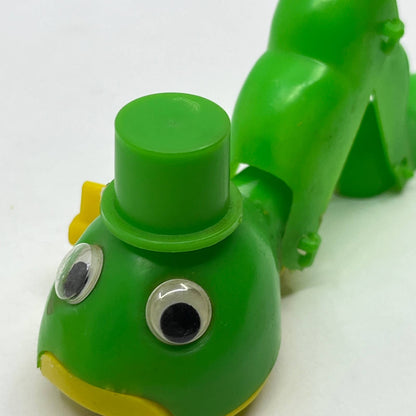 1970s Vintage Wind Up Caterpillar Inch Worm Emson Hong Kong WORKS TH9