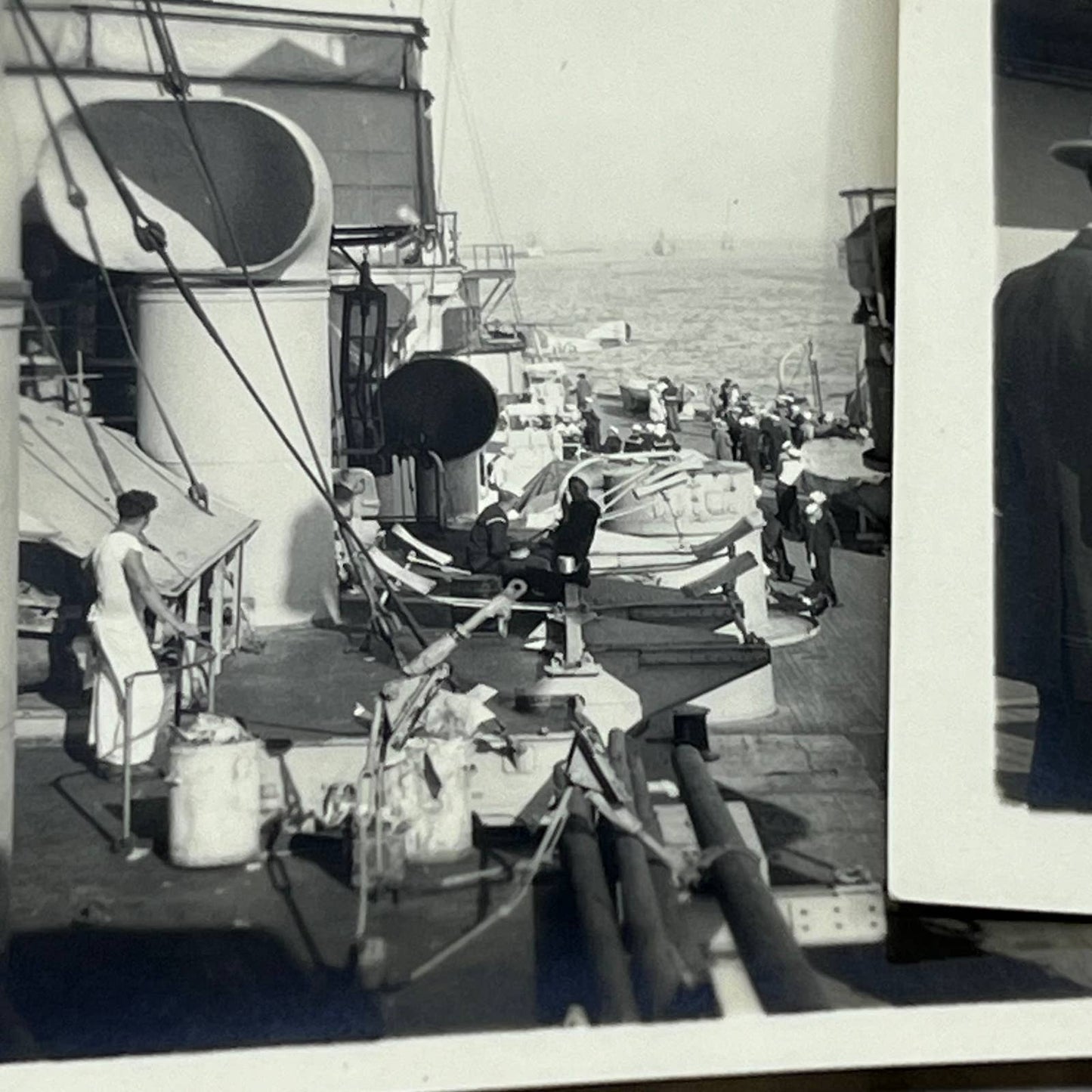 c1940 Collection of Photos Navy Day at San Pedro USS Wyoming TJ9-PG3