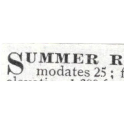 Summer Rest Farm F.L. Bartlett George's Mills NH - 1903 Original Ad TJ8-7-5