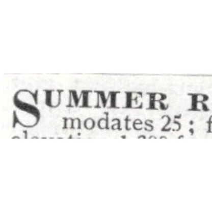 Summer Rest Farm F.L. Bartlett George's Mills NH - 1903 Original Ad AK5-S30