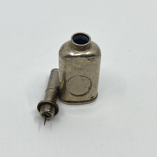 c1900 Antique Miniature Pin Oiler Pin Oil Can Pocket Oil Can Pocket Oiler SC3