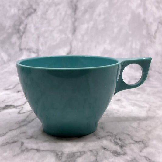 MCM Sun-Valley Melmac Teal Coffee Tea Cup Malamine TJ5