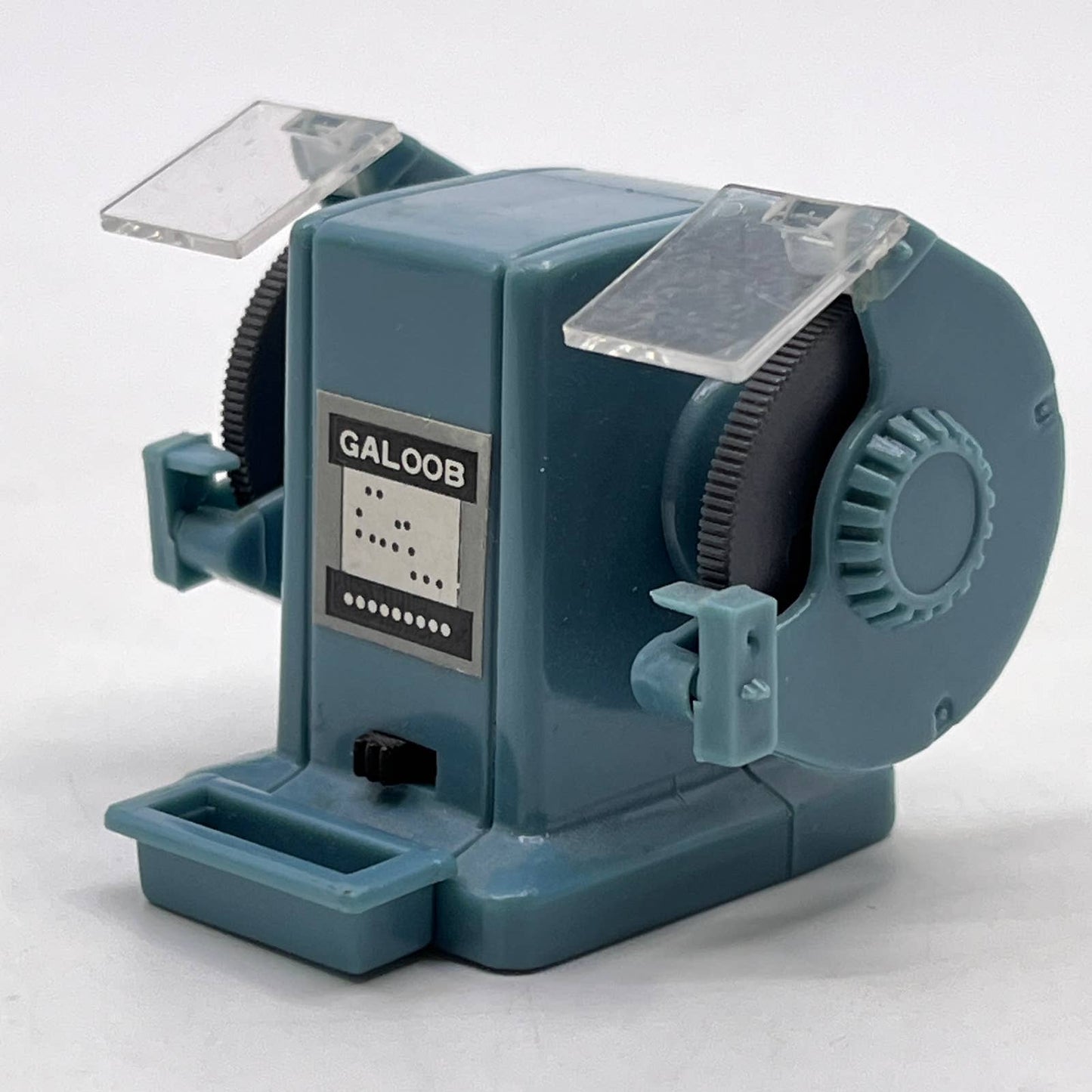 1980 Galoob Japan Wind Up Miniature Bench Grinder Power Tool Toy SE3