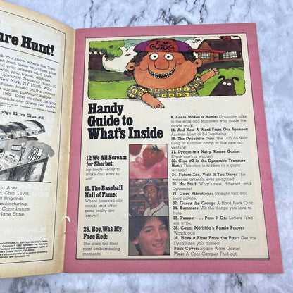 Dynamite Magazine Vol 5 No 12 June #97 Annie The Making of the Movie TJ4