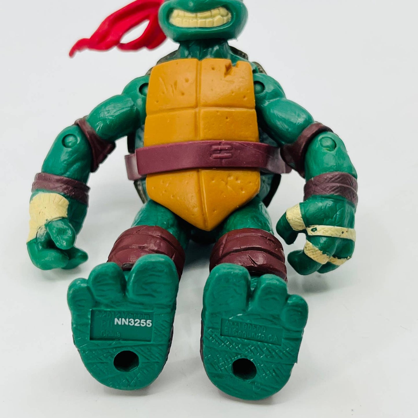 2012 Viacom Playmates TMNT Raphael Teenage Mutant Ninja Turtles 4.5" Figure TD3