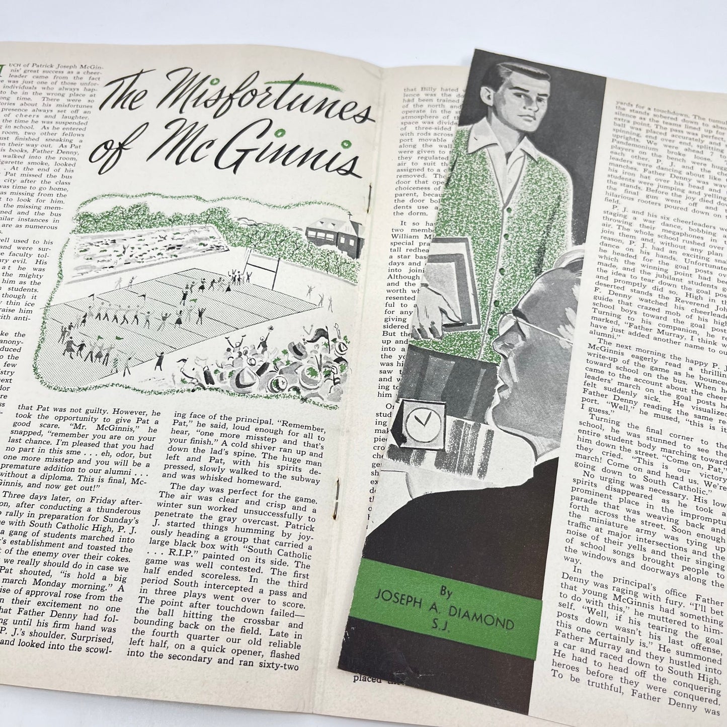 1949 Dec The Queen’s Work Catholic Teen Magazine Black Sheep of Christmas L4-2-2