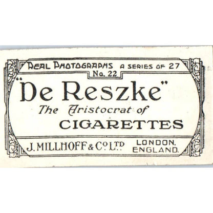 De Reszke Millhoff Cigarette Card Real Photographs #22 Monkeys 3 Disgraces SE5