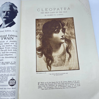 March 1927 The Mentor Magazine Cleopatra Egypt Art Carthage TE3