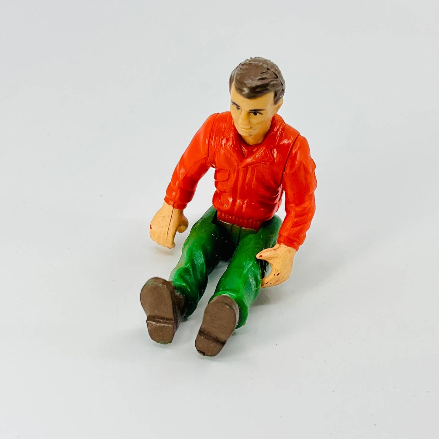 Tootsietoy Lumberjack Plastic Action Figure Hong Kong 2.75” TD9