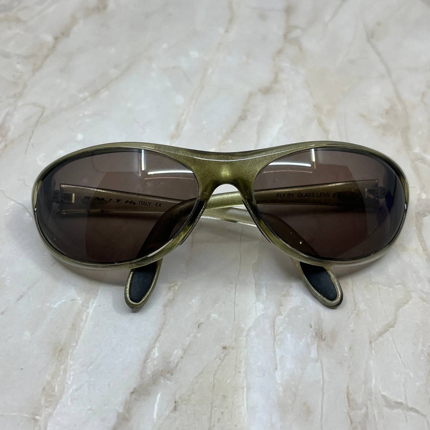 Smith Flyby Ice Wraparound Men’s Sunglasses Eyeglasses Frames TK2-G1-2