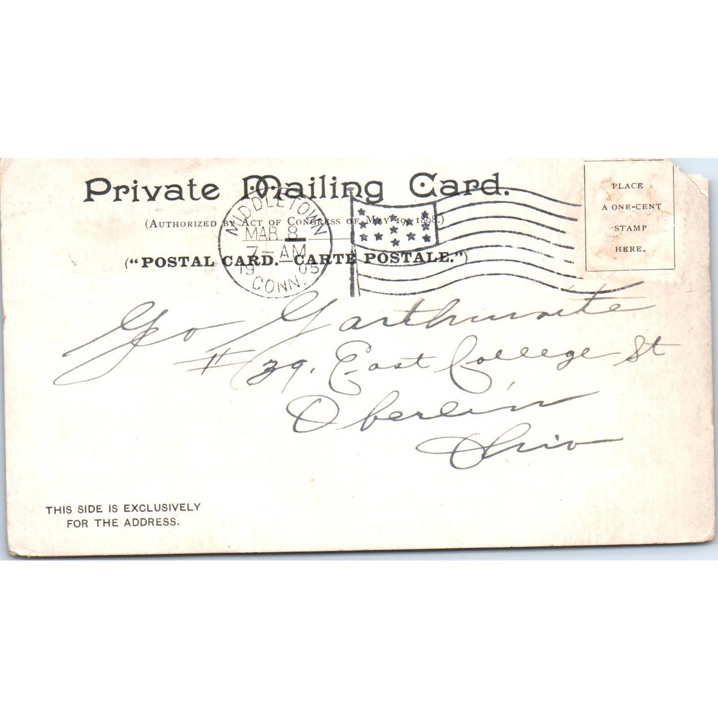 The Fishery at Sea-Bright W.Goff Photo 1905 Original Postcard TK1-P1