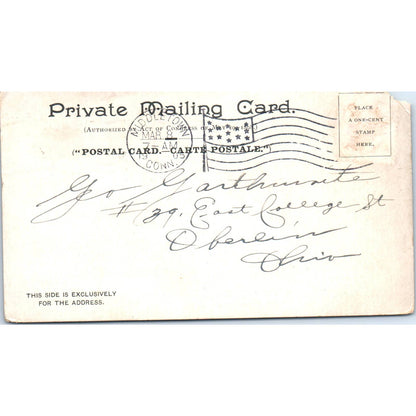 The Fishery at Sea-Bright W.Goff Photo 1905 Original Postcard TK1-P1