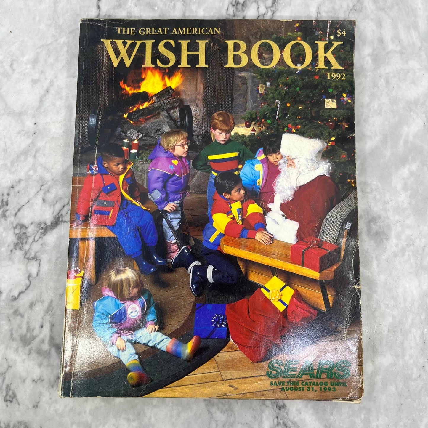 Sears Wish Book 1992 Christmas Catalog Barbie, Star Wars, Lego Nintendo S4-2