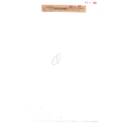 1950 Press Photo Golf Doug Sanders Masters Tournament 6x10" AD2