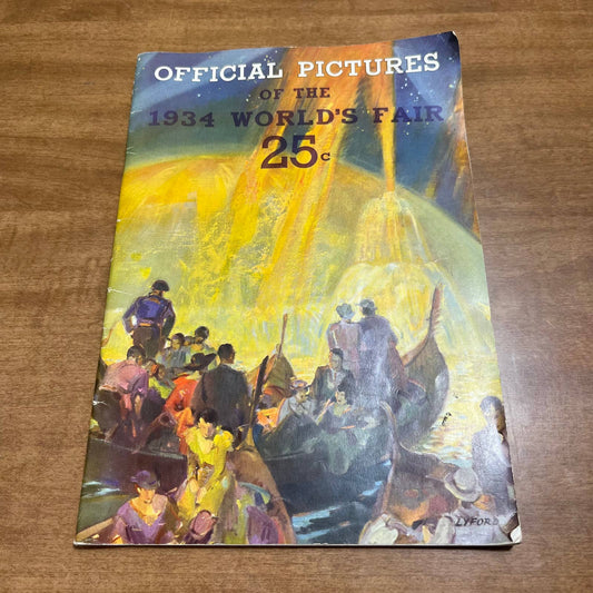 1934 World's Fair-Chicago, IL Official Pictures Book Century of Progress A6