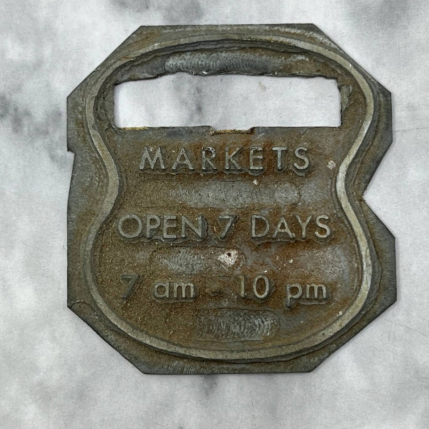 Vintage Printing Letterpress Printers Block Plate Markets Open 7 Days TJ58