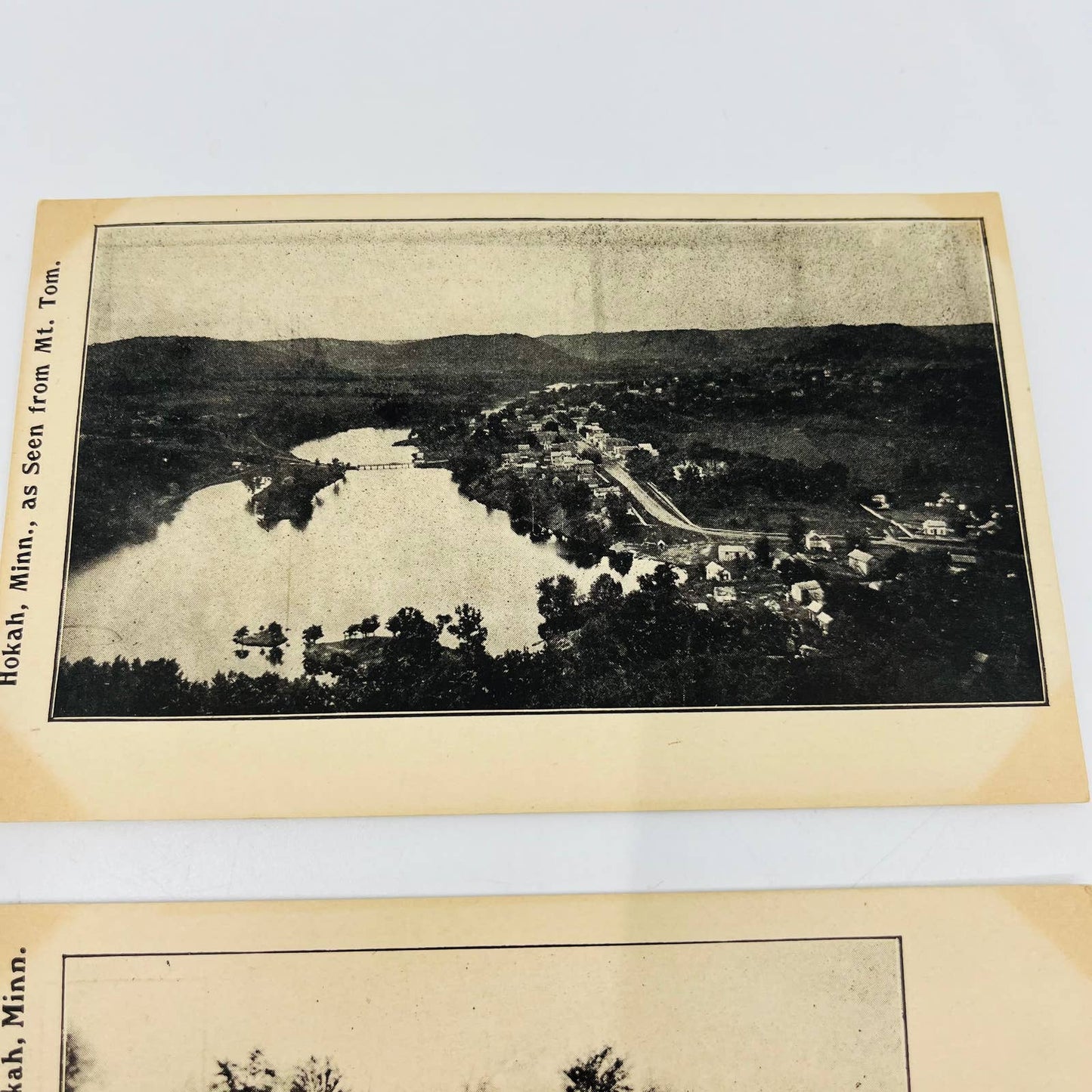 RARE Early 1900s Photo Postcard Lot of HOKAH MINNESOTA Root River Mt Tom EA2-HO