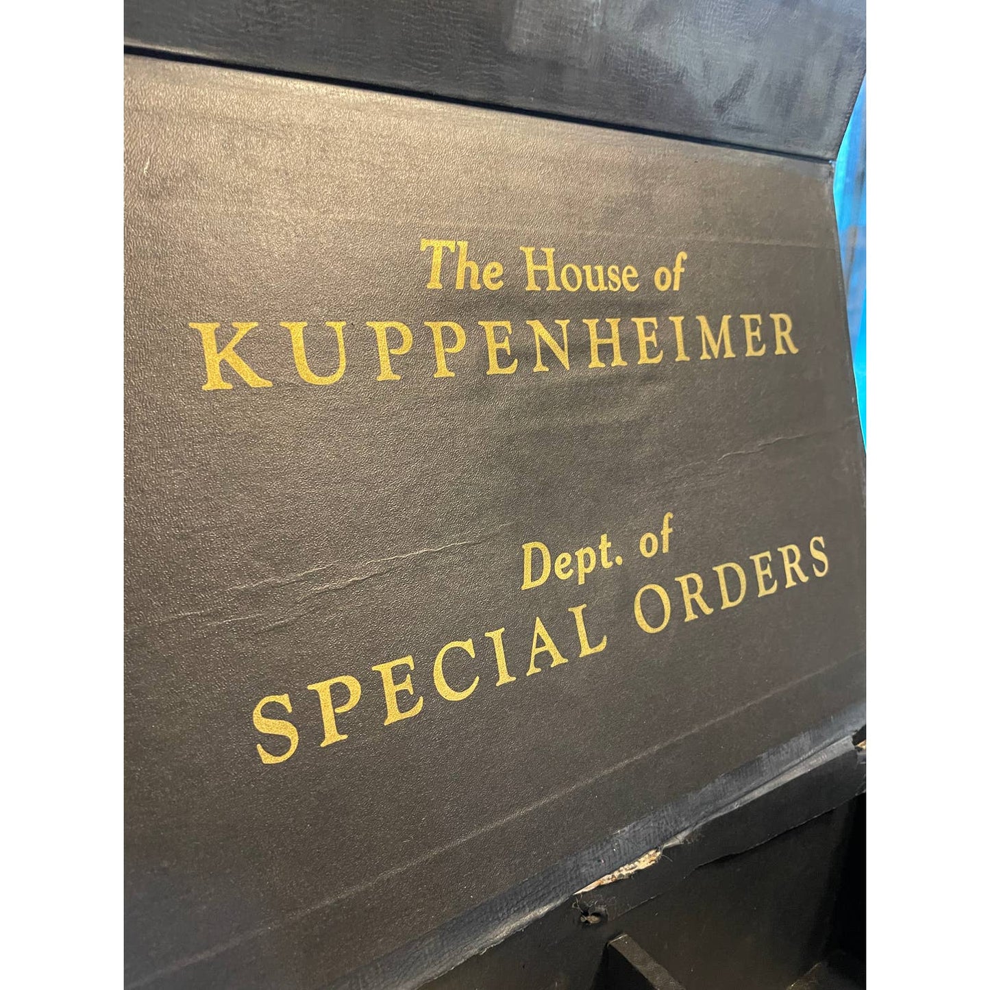 Antique Vintage House of Kuppenheimer Clothing Display Box