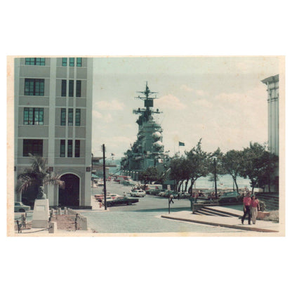 USS Alabama Battleship 3.5x5" Color Photo TJ8-7