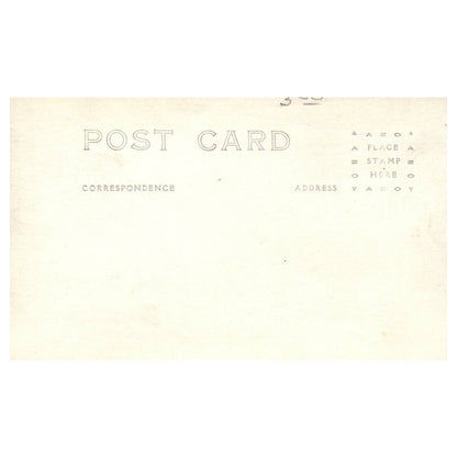 Quarter Deck Seas N. Moser Steamship Battleship - Original Postcard RPPC TJ8-4