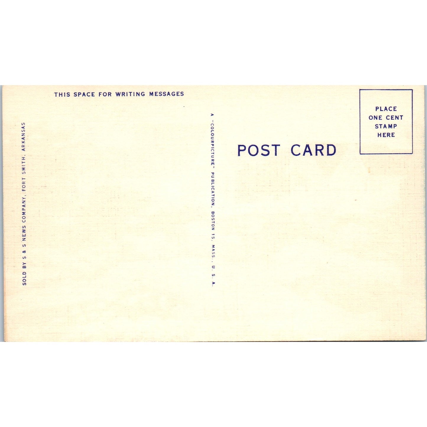 Burns' Gables Cabins Winslow Arkansas - Original Postcard P3-4