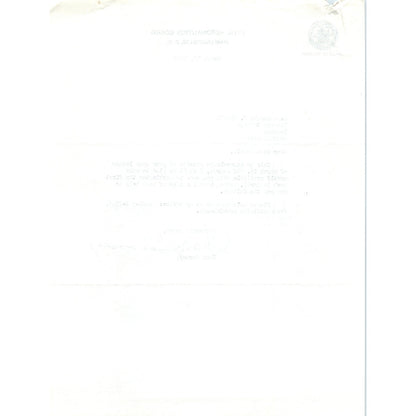 Civil Aeronautics Board Letterhead Memo Chan Gurney 1962 B16