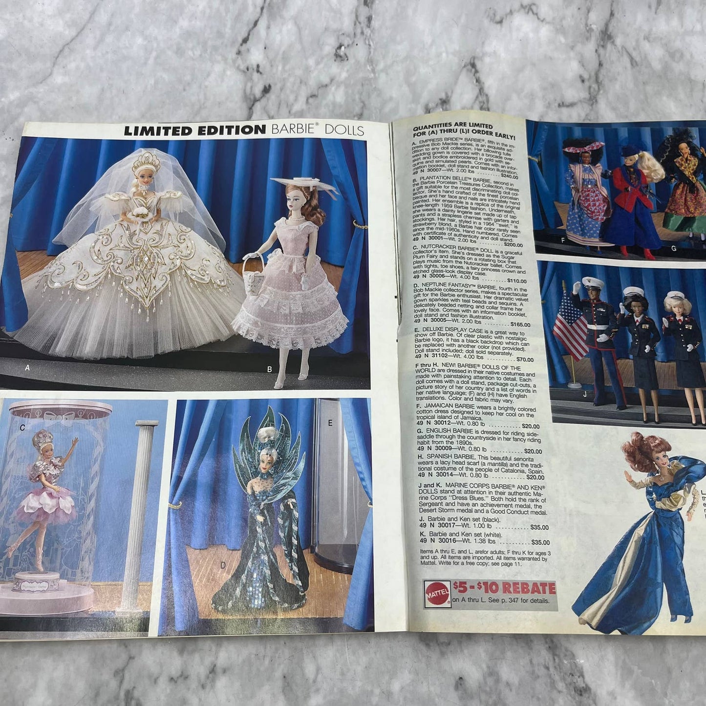 Sears Wish Book 1992 Christmas Catalog Barbie, Star Wars, Lego Nintendo S4-2