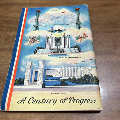 1934 World's Fair Chicago Souvenir Book A Century of Progress B1