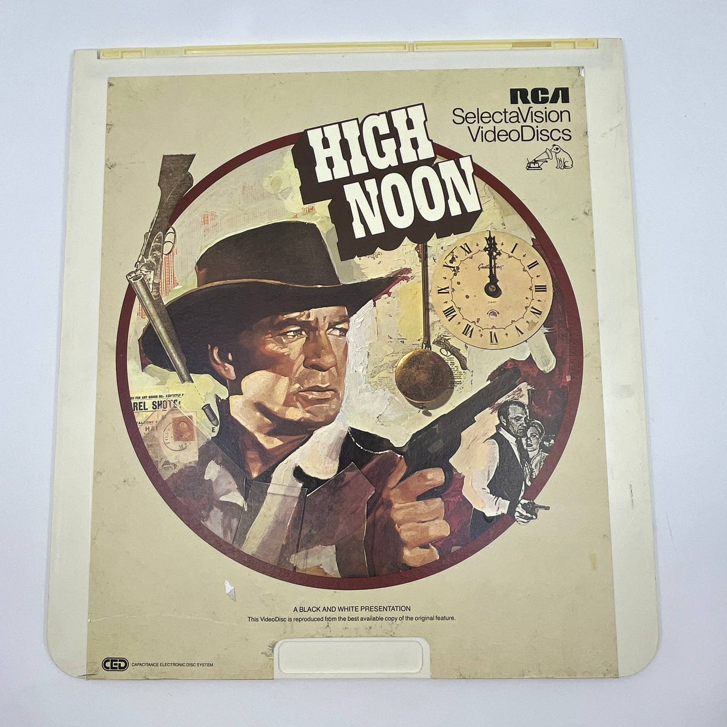 High Noon Gary Cooper RCA SelectaVision - CED VideoDisc TG2