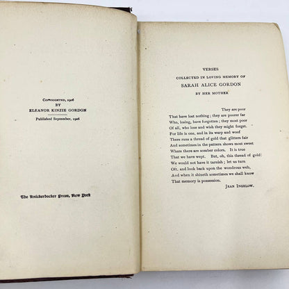 1906 Rosemary and Rue - EK Gordon Eleanor Kinzie Gordon TF2