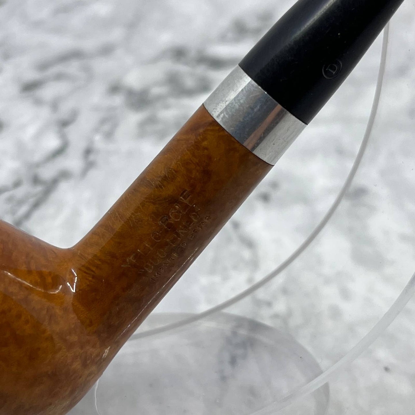 Vintage Yello-Bole Imported Briar Estate Pipe TJ4-6