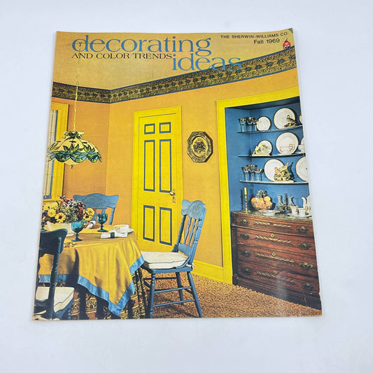 Decorating ideas and color trends, Fall 1969, Sherwin-Williams Catalog TC6