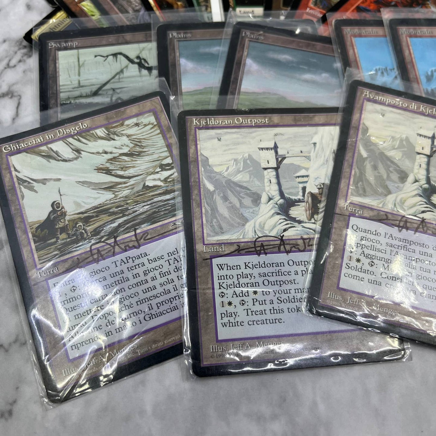 HUGE Collection of Vintage Magic The Gathering MTG Cards Mostly 90s Era