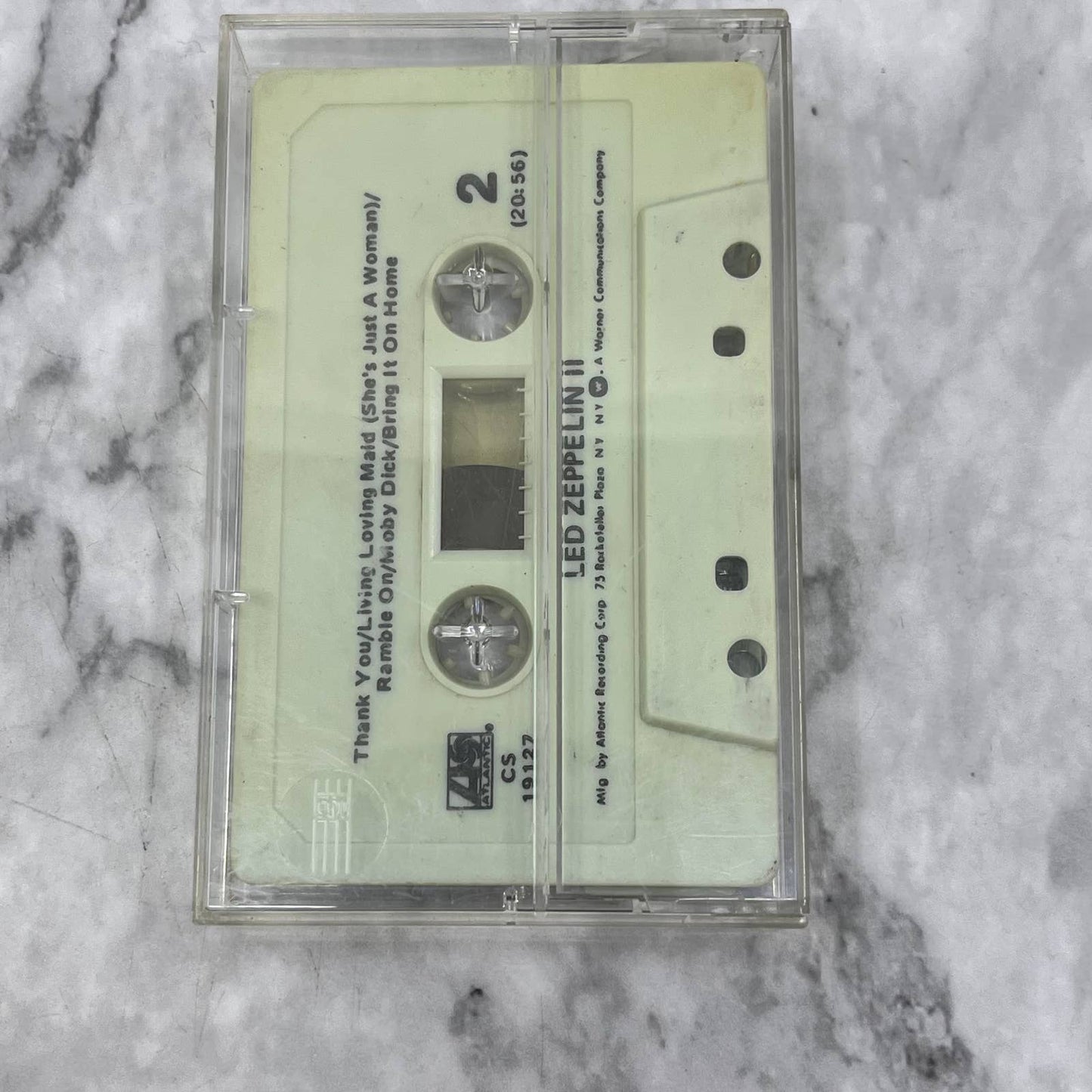 Led Zeppelin - II - No Jacket Cassette Tape TJ6-85