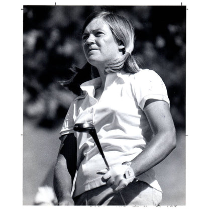 1972 Original Press Photo Ladies' PGA Golf Jane Blalock ~8x10 AD1-1