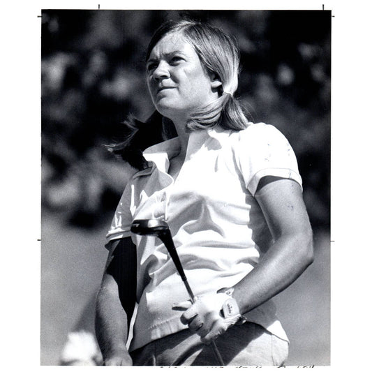 1972 Original Press Photo Ladies' PGA Golf Jane Blalock ~8x10 AD1-1