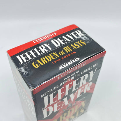 Garden of Beasts - Jeffery Deaver - Audio Book Cassette Set SEALED TF8