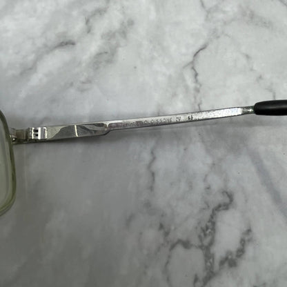 Vintage 1970s Metal Aviator Frame Eyeglasses Cloissone IV Japan 5 1/2 TD1-1