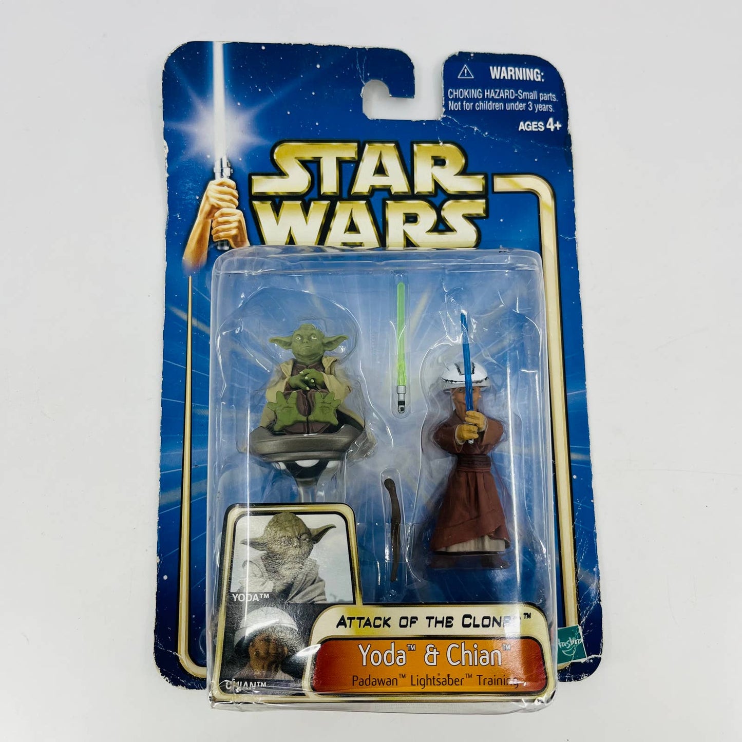 Star Wars SAGA Series 03 #15 Yoda & Chian Attack of Clones NEW IN BOX TD9