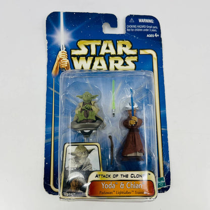 Star Wars SAGA Series 03 #15 Yoda & Chian Attack of Clones NEW IN BOX TD9