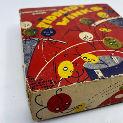 Vintage Transogram Gold Medal Toy Tiddledy Winks Game TH6